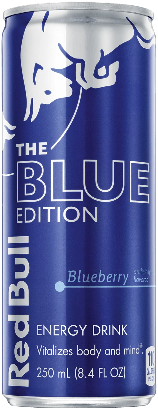 Red Bull Blue Edition Energy Drink