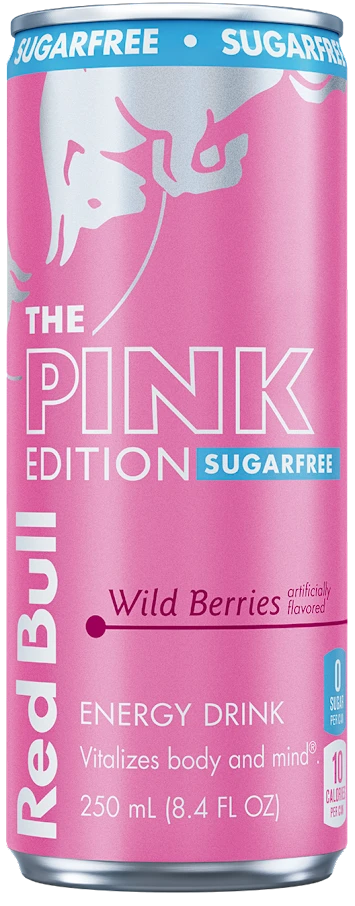 Red Bull Sugar Free Pink Edition Energy Drink